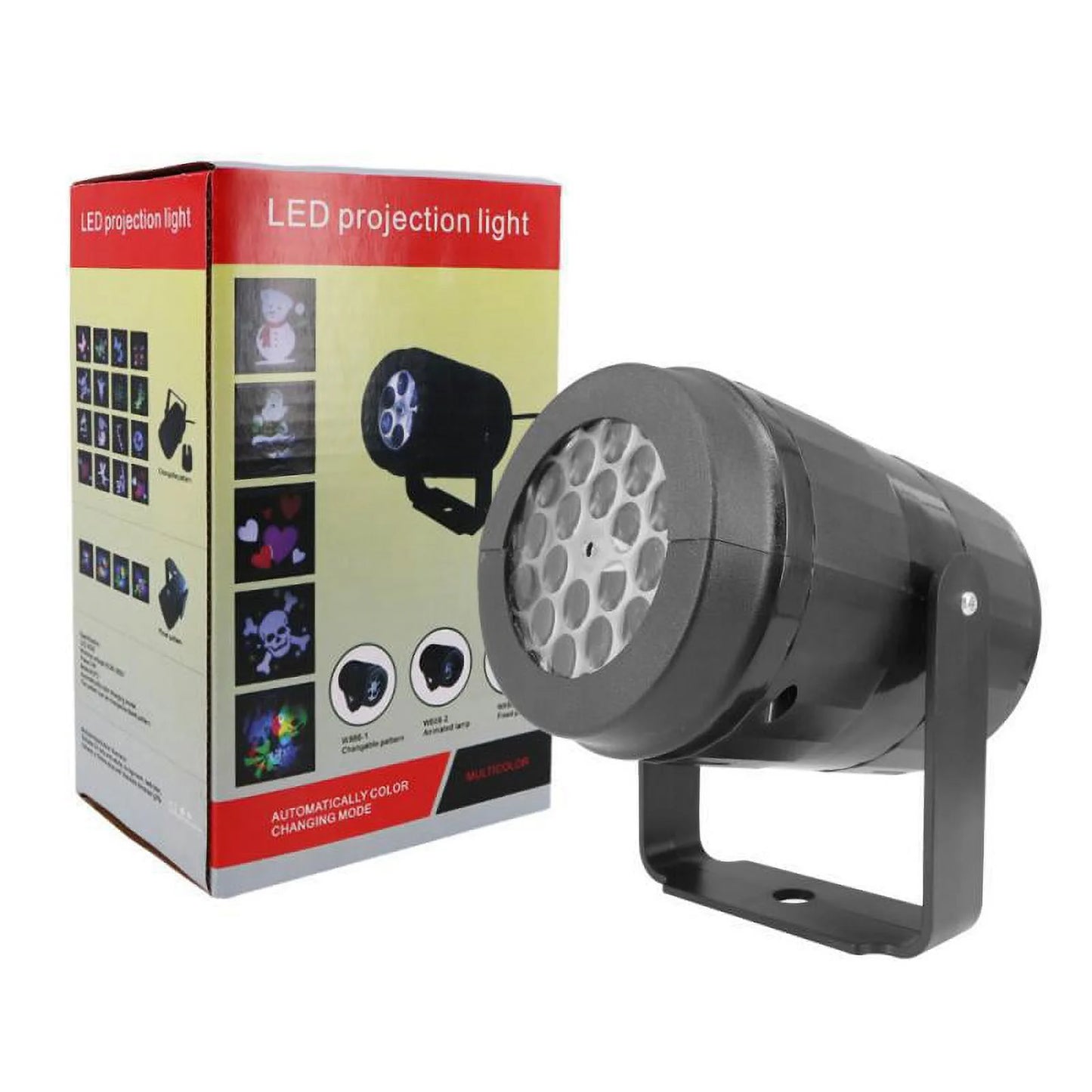 Outdoor Christmas Laser Snow Projector Lights, Waterproof with Rotation